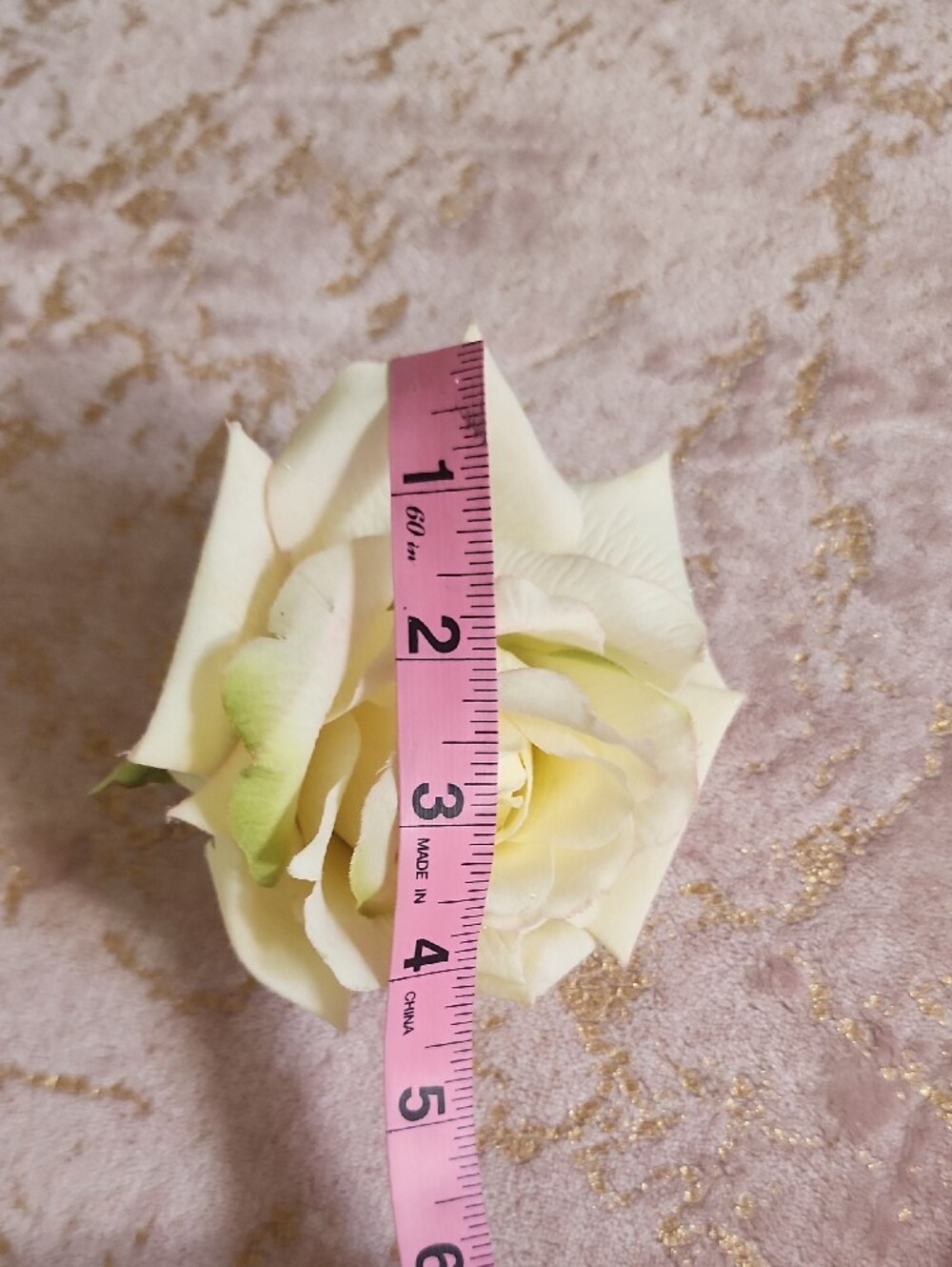 HAIR CLIP | Ivory Artificial Rose Hair Clip - Picture 13 of 15